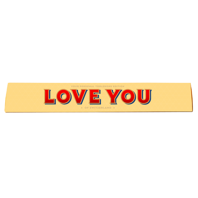 Love You Toblerone - 100g