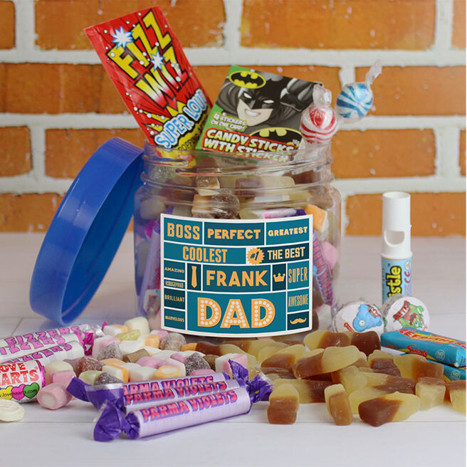 Best Dad - Retro Sweet Taster Jar
