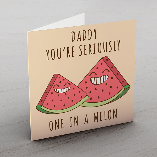 Personalised Card - One In A Melon
