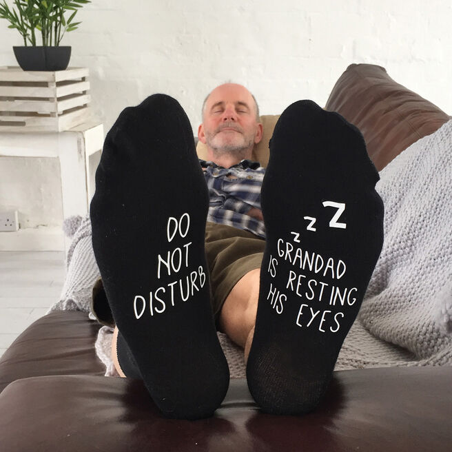 Personalised Socks - Do Not Disturb