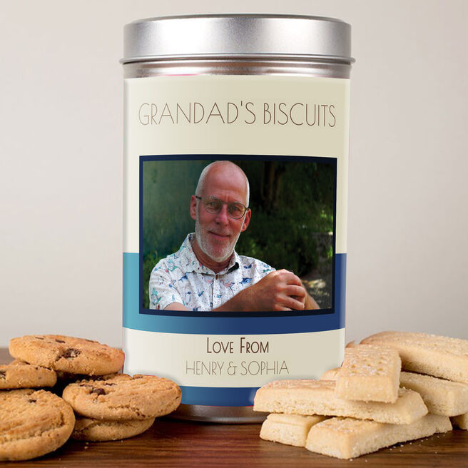 Father's Day Biscuit Tin - Grandad