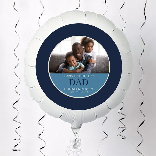 Personalised Father's Day Photo Balloon - Dad