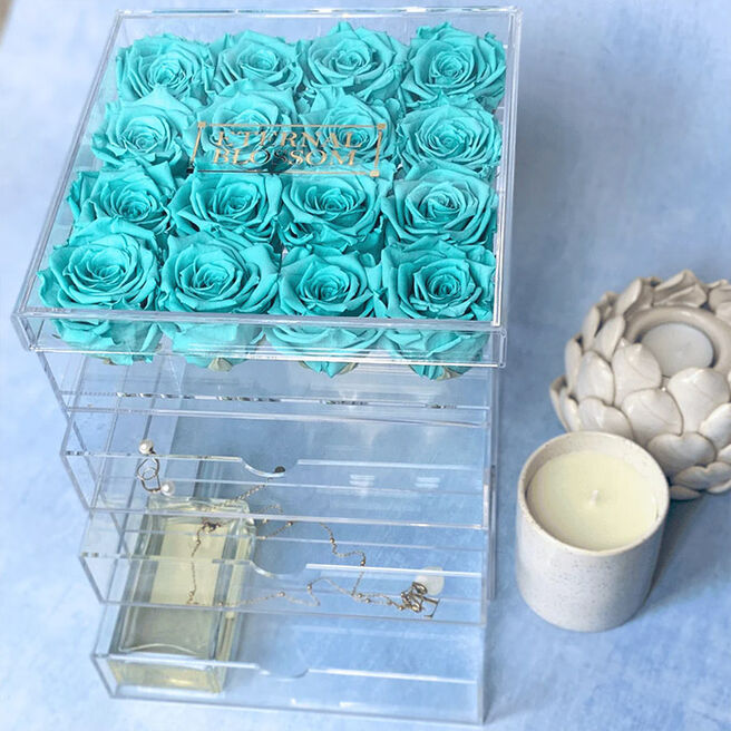Makeup Storage Blossom Box - 16 Piece