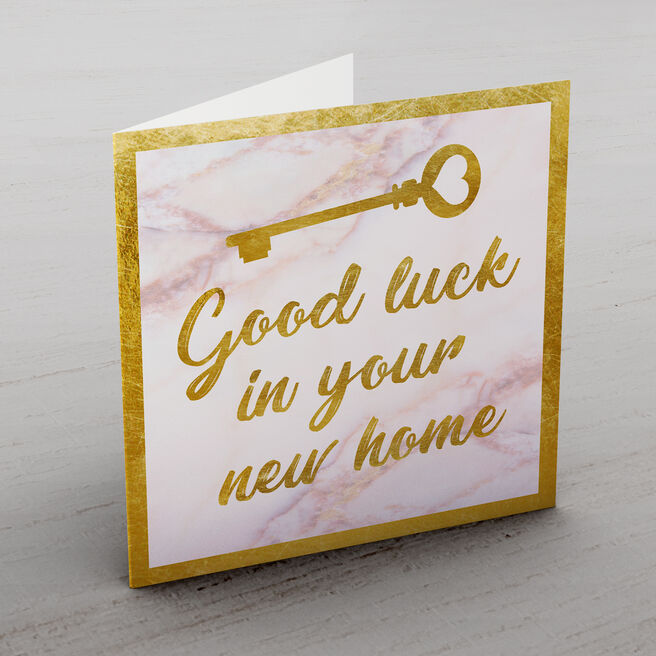 Personalised Card - Good Luck Key