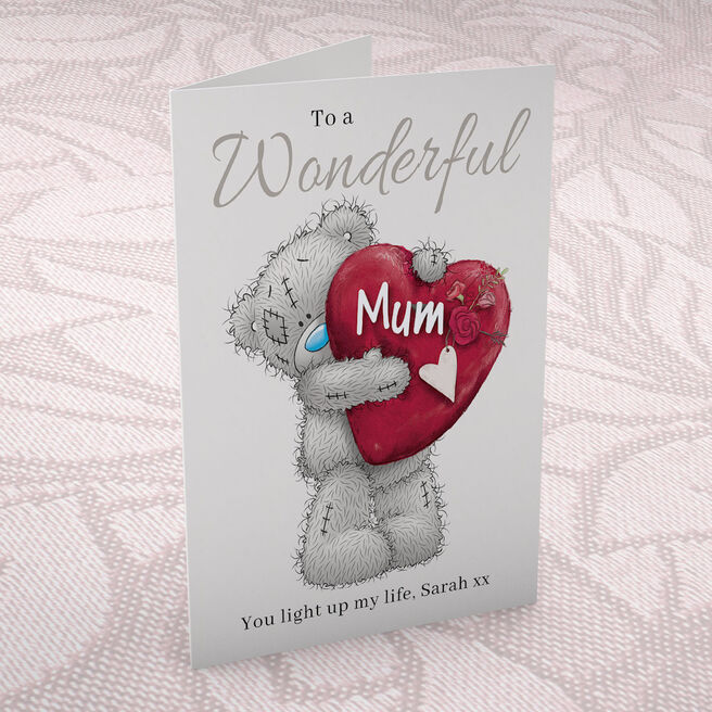 Personalised Me to You Card - Wonderful Mum
