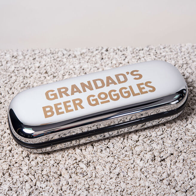 Personalised Glasses Case - Beer Goggles