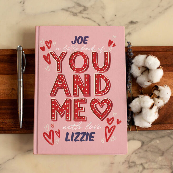 Personalised A Little Book Of You & Me' Personalised Book Softback