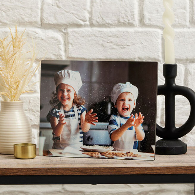 Personalised Wooden Photo Print - 25 x 20cm