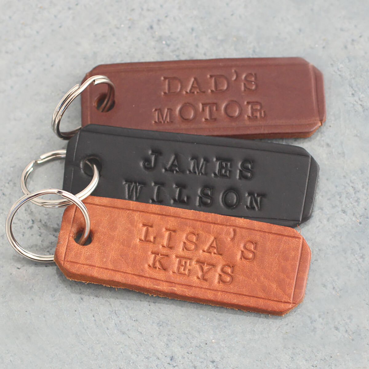 Fancy Up Your Keyrings - J.H. Leather