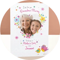 personalised Mother's Day Cards