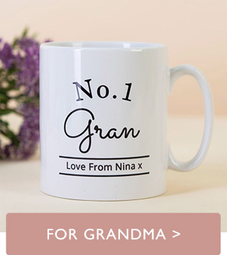 Personalised gifts for grandma