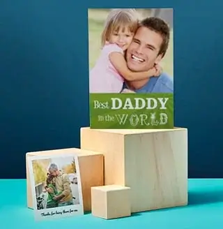 Personalised father's day cards