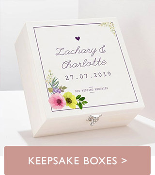 Wedding Keepsake Boxes
