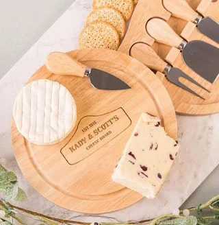 Personalised cheeseboards