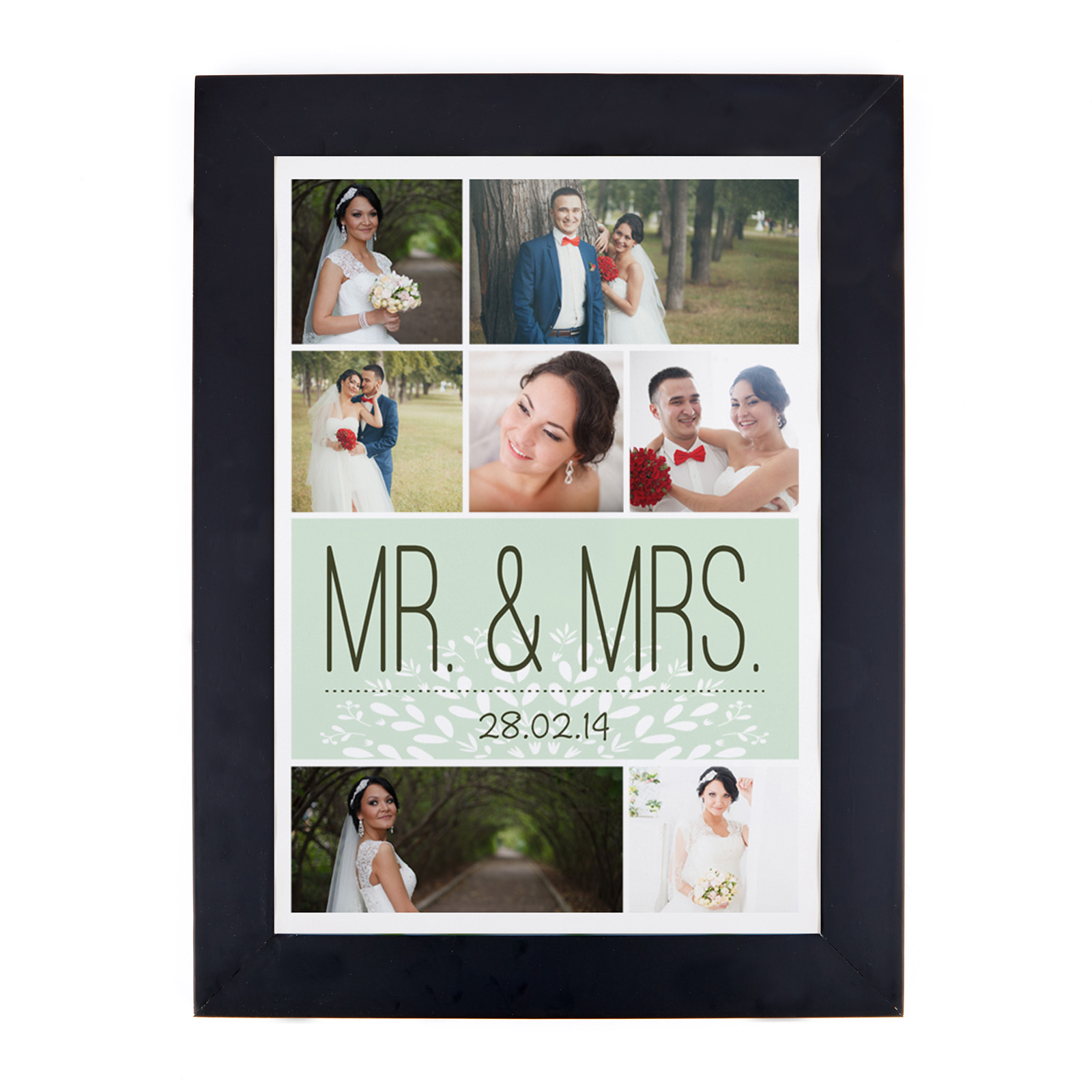 Photo Upload Print - Mr & Mrs