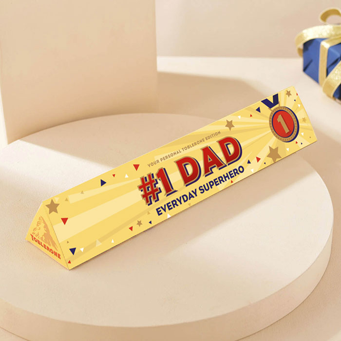 Personalised Toblerone - Father's Day