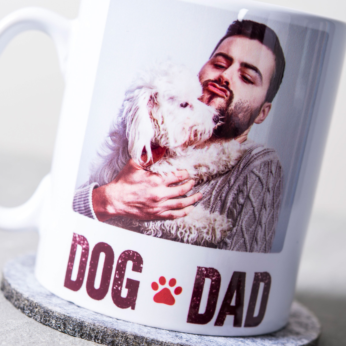 Photo Upload Mug - Dog Dad