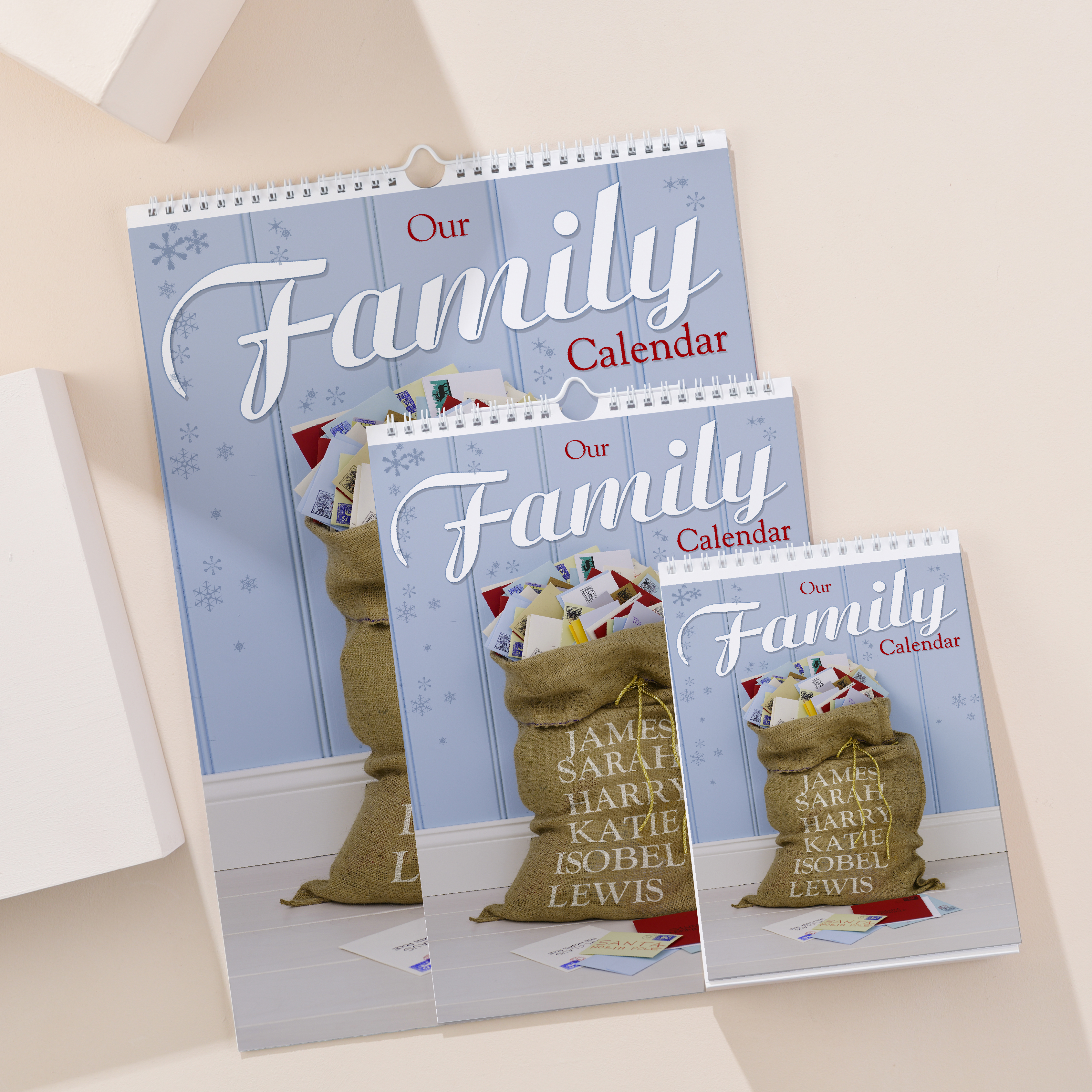 Personalised Our Family Calendar - 4th Edition