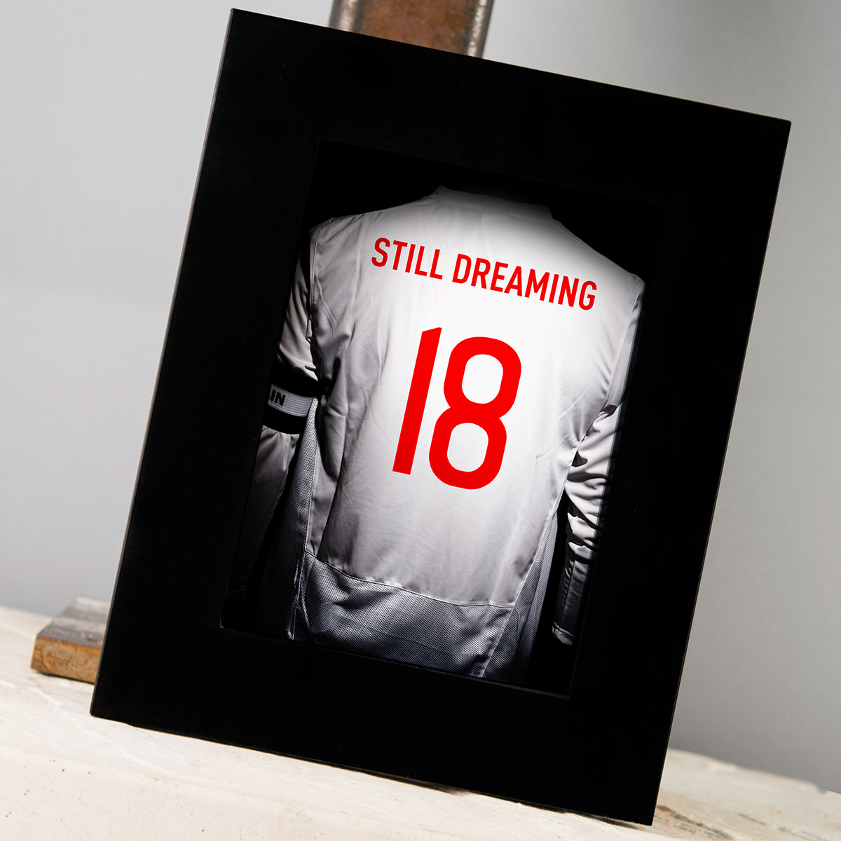 Personalised Framed Print - Football Shirt