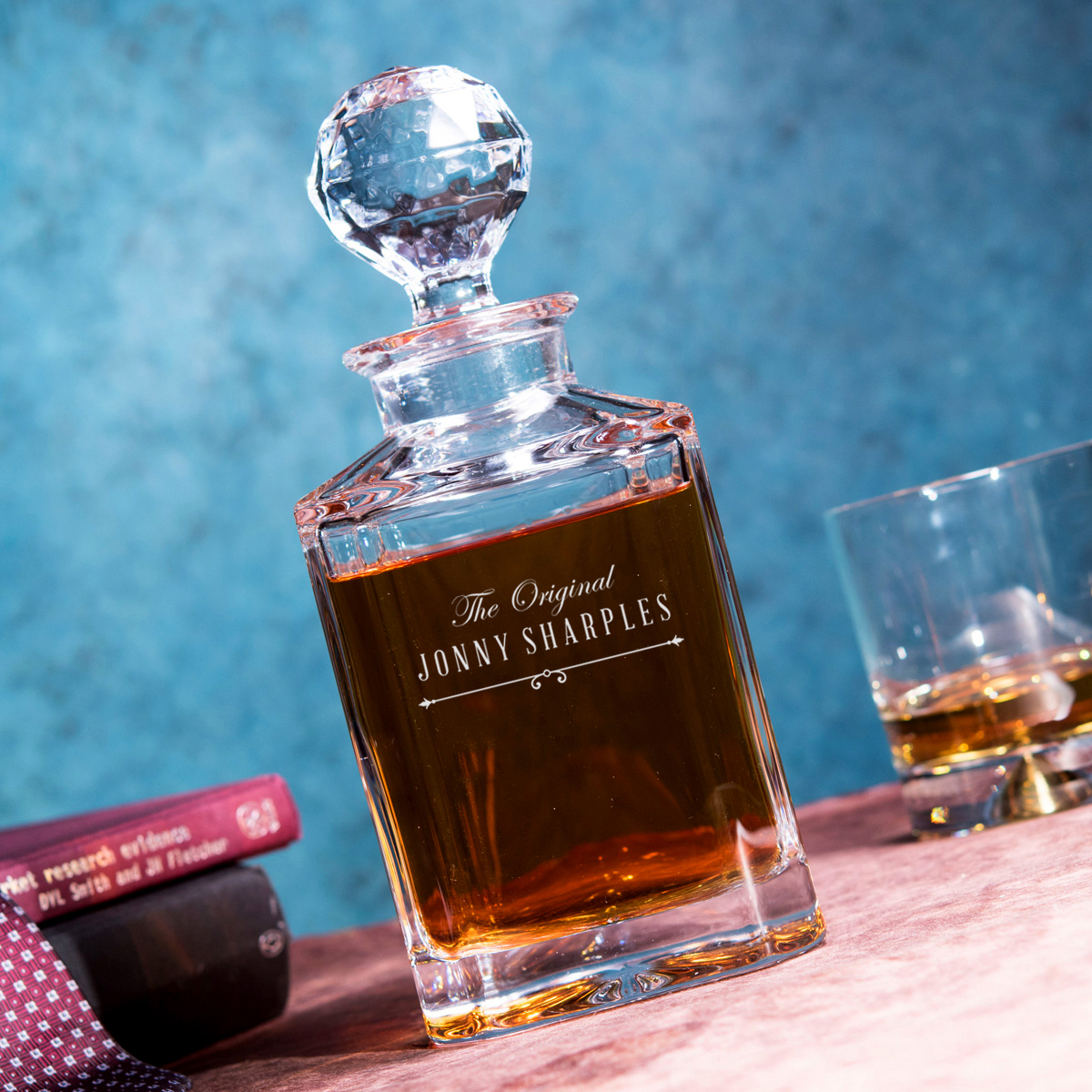 Engraved Crystal Decanter - The Original
