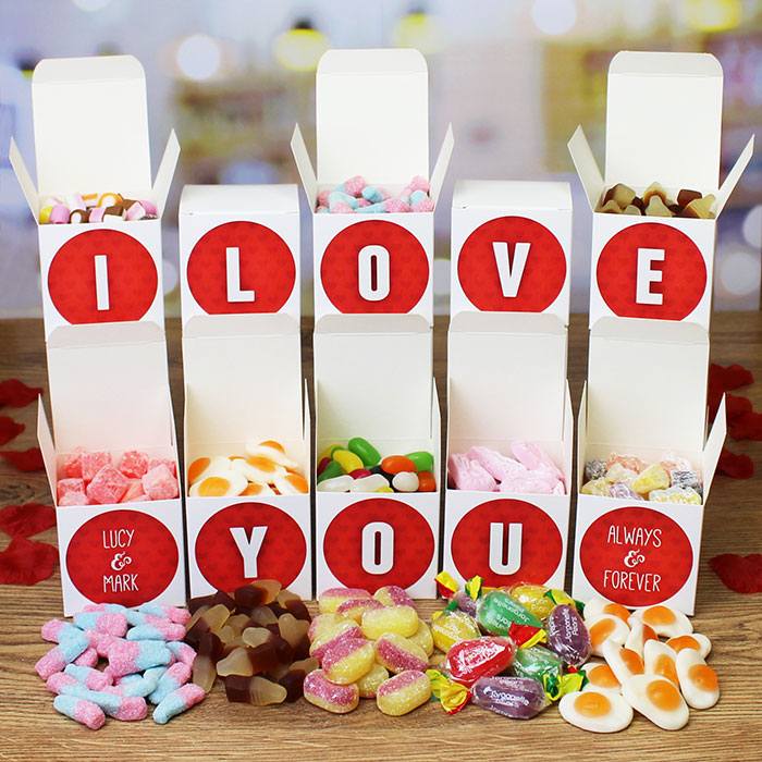 Personalised Sweet Words - I Love You