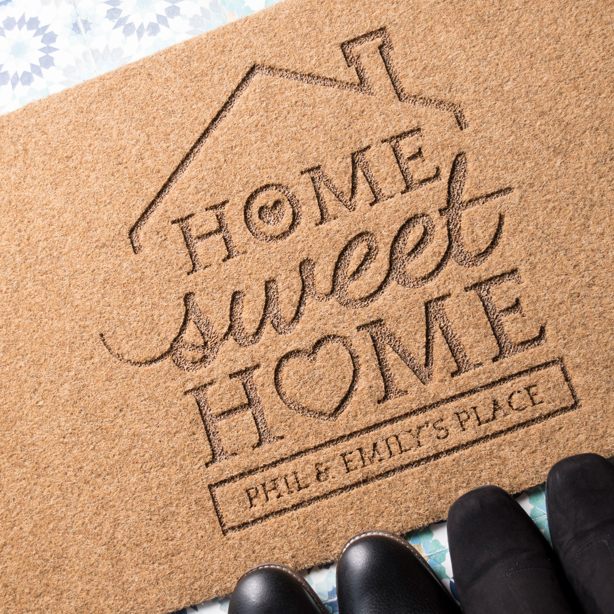 Personalised Outdoor Doormat - Home Sweet Home