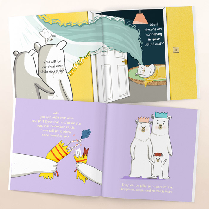 Personalised First Christmas Children's Book