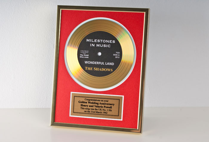 Personalised Framed Didi Disc - Message