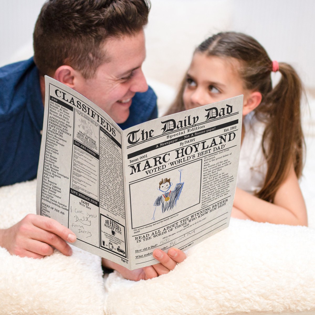 Personalised Newspaper - The Daily Dad
