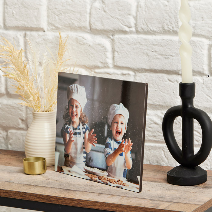 Personalised Wooden Photo Print - 25 x 20cm