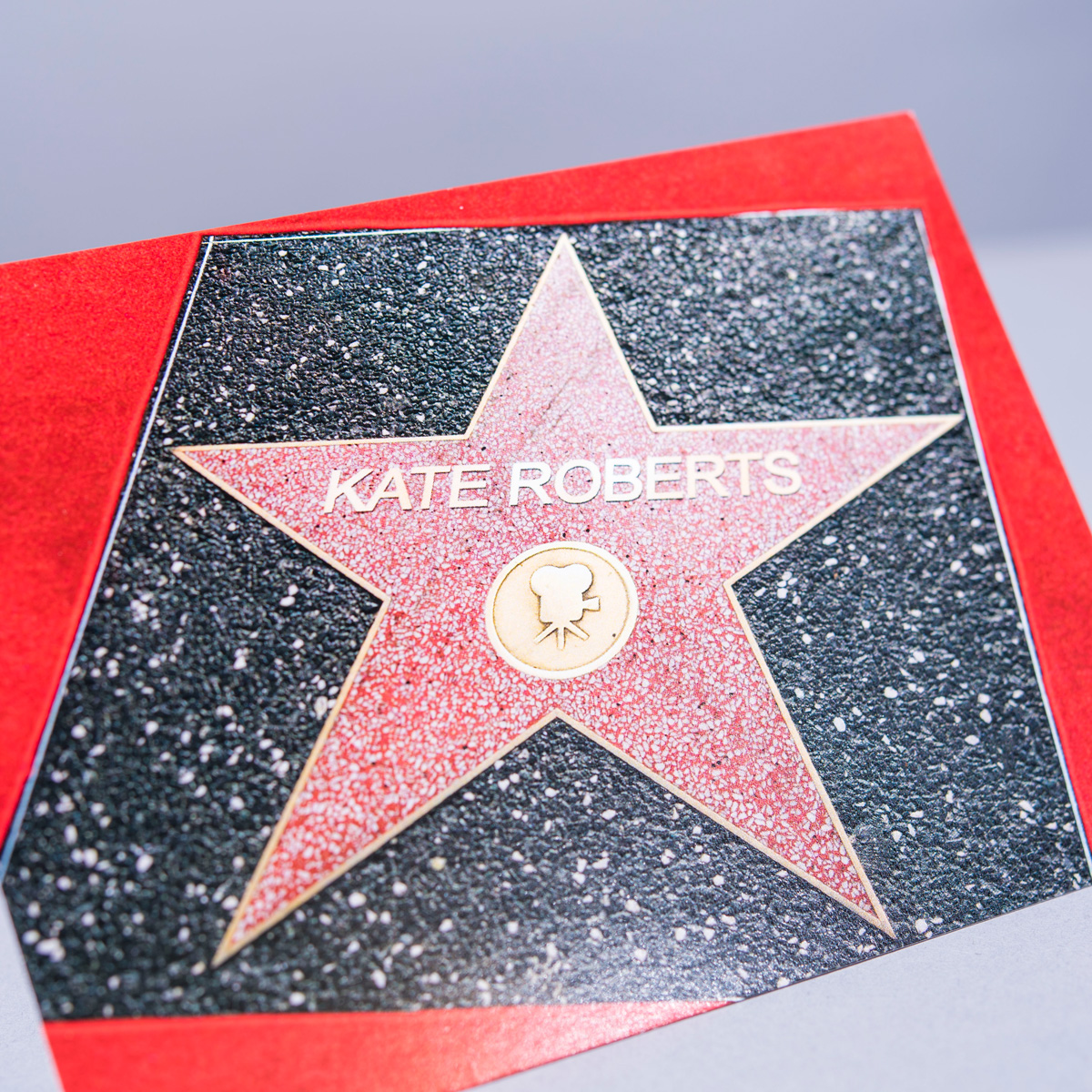 Personalised Card - Hollywood Walk Of Fame