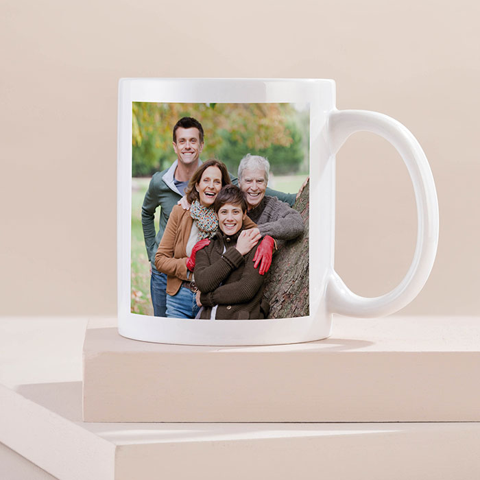 Create Your Own - Photo Upload Mug with Message