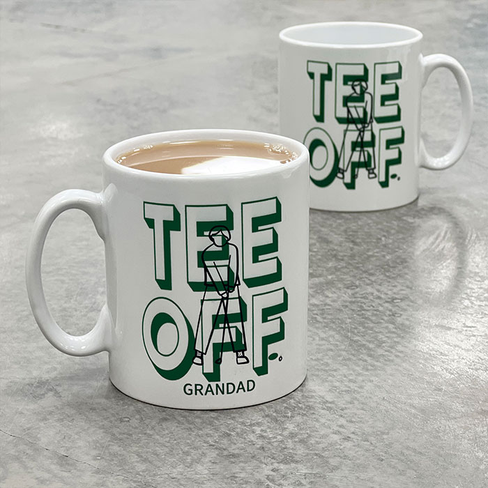 Tee Off Personalised Golf Mug