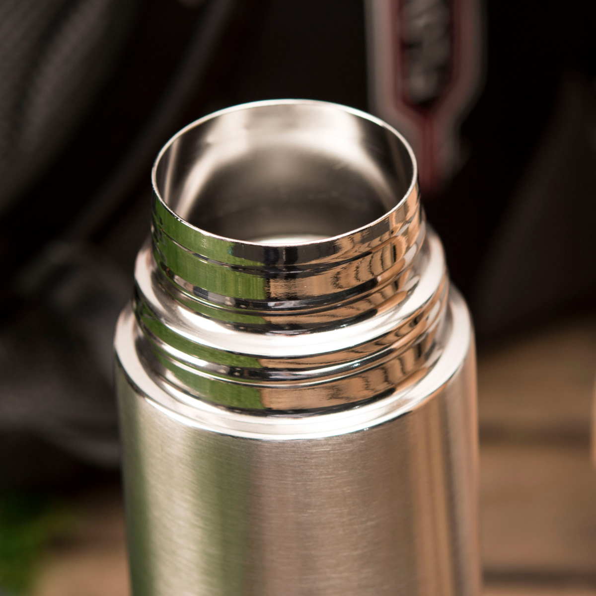 Engraved Stainless Steel Vacuum Flask - Travel Flask