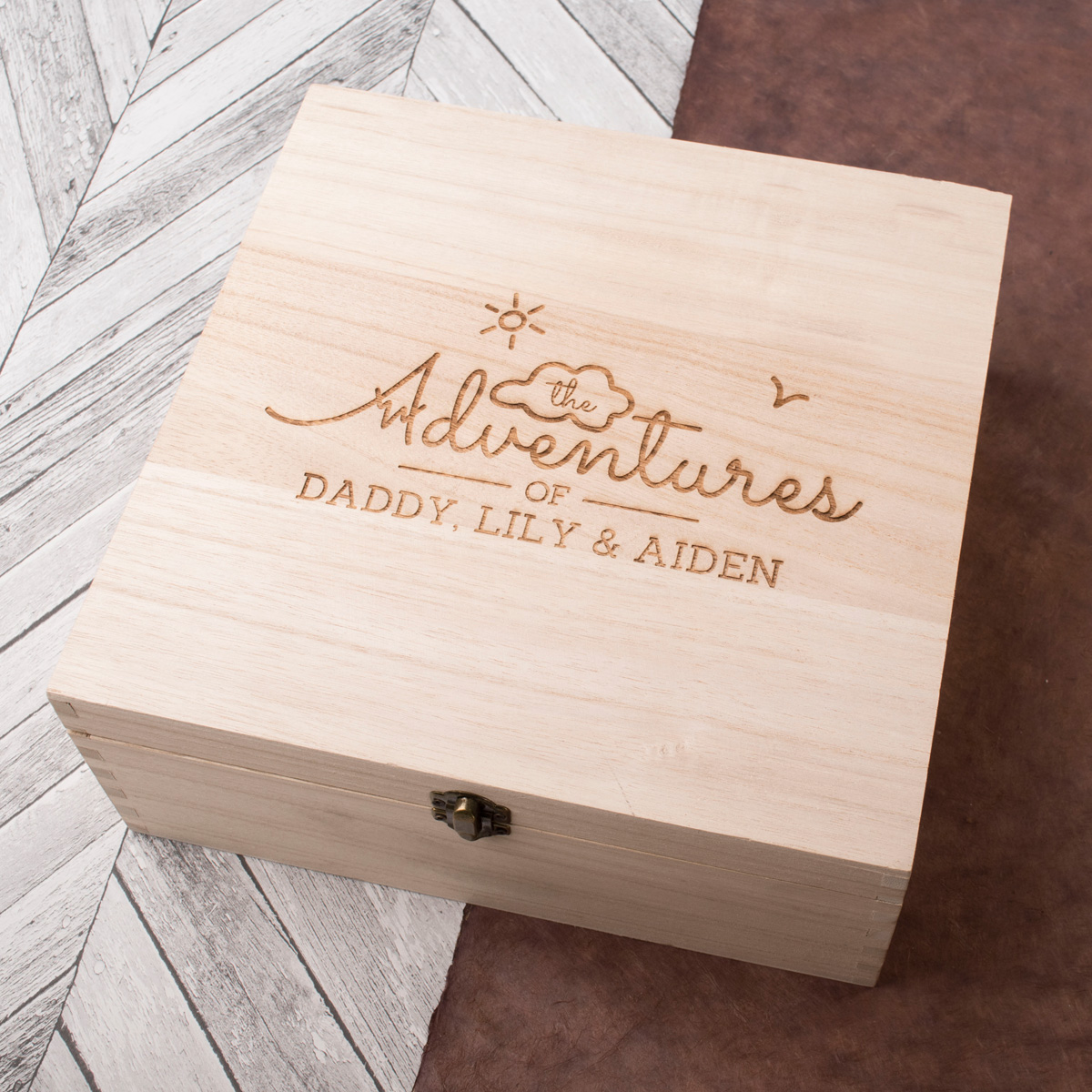 Personalised Storage Box - The Adventures Of