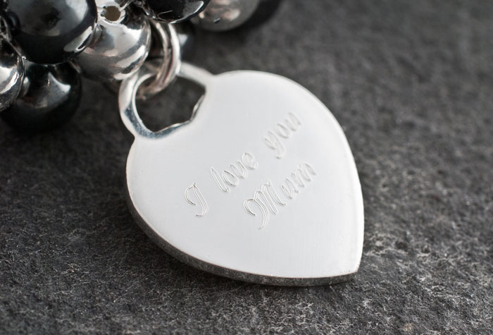 Personalised 'I Love You Mum' Bracelet