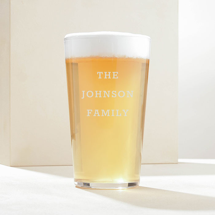 Create Your Own - Personalised Pint Glass