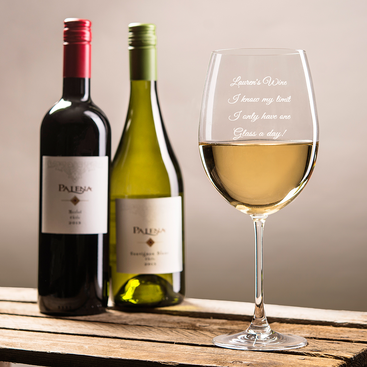 Personalised Giant Wine Glass A Perfect T For Wine Lovers Uk