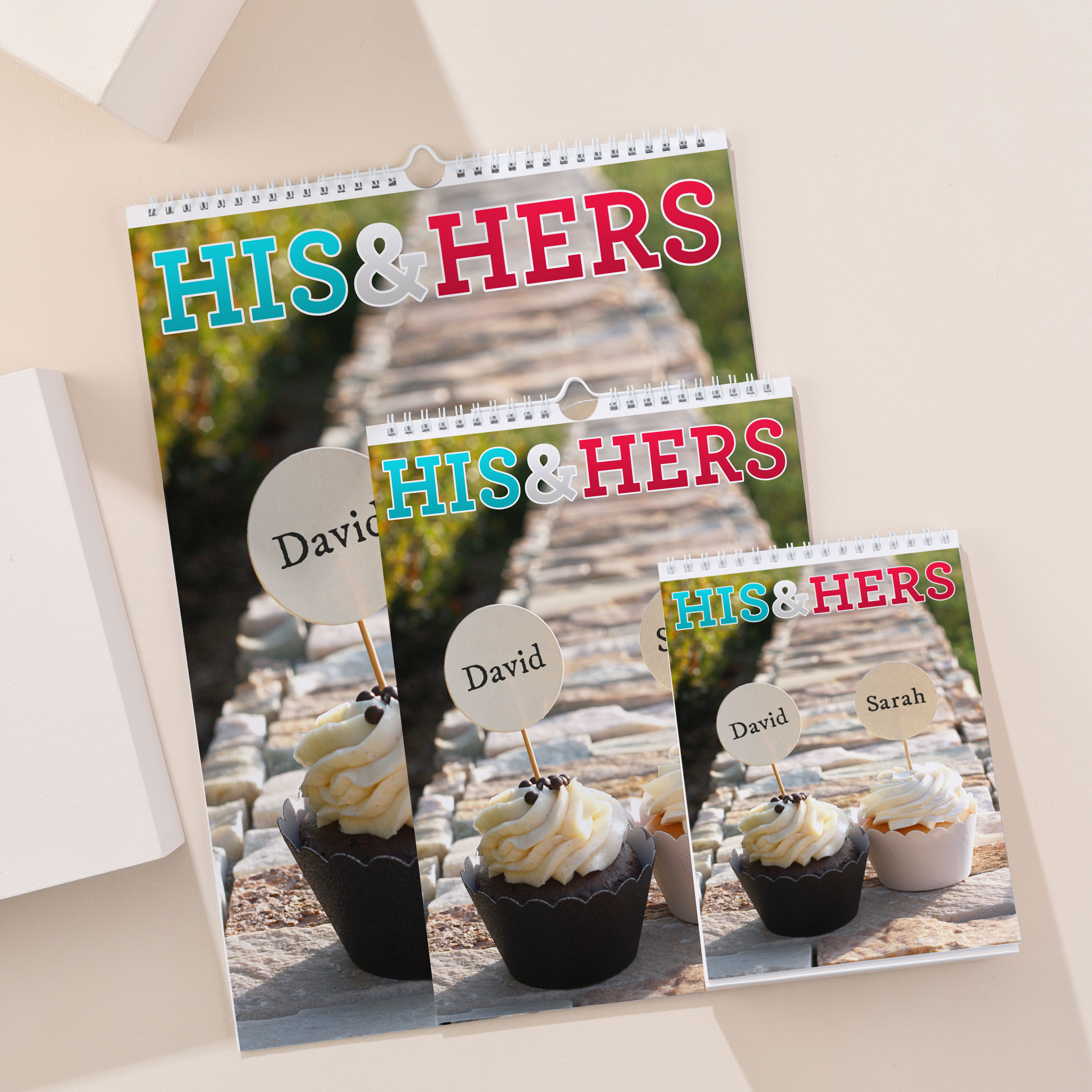 Personalised His And Hers Calendar - New Edition