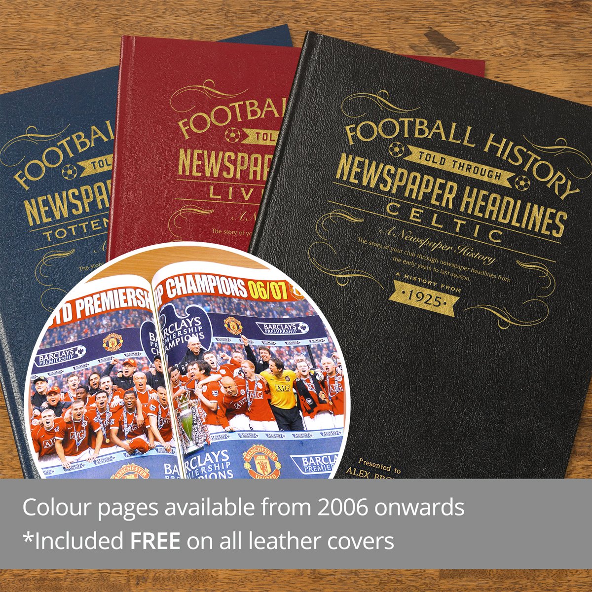 Personalised Football Book - For Your Team