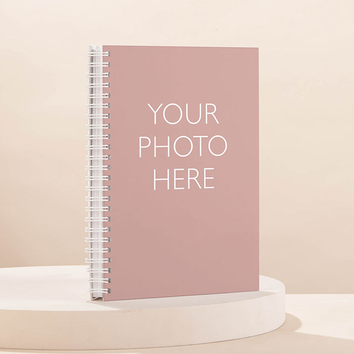 Create Your Own Photo Upload Notebook - Portrait Photograph