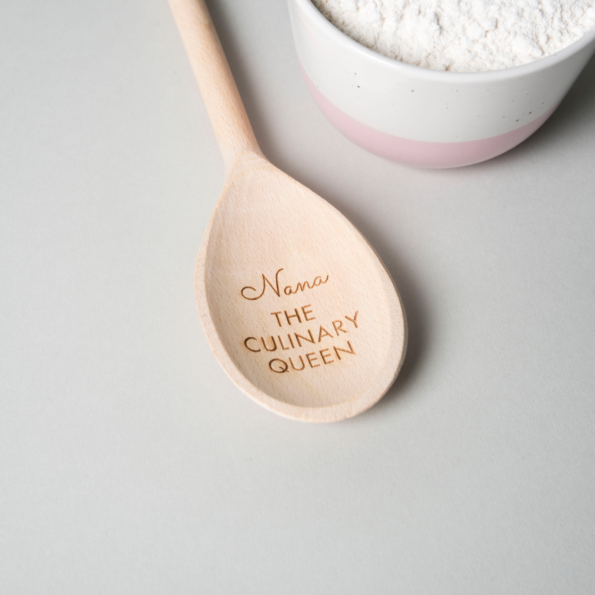 Engraved Wooden Spoon - Name & Message