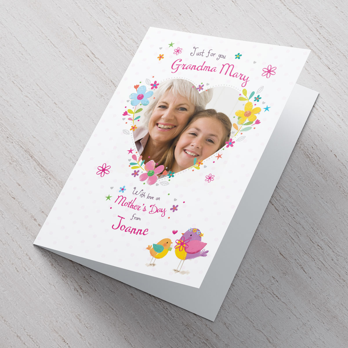 Photo Upload Mother's Day Card - Grandma