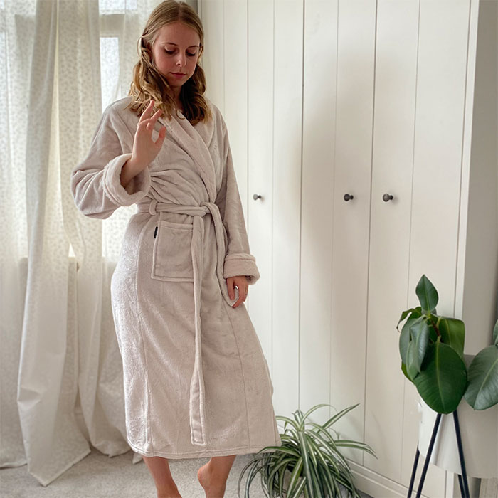 Personalised Luxury Embroidered Robe