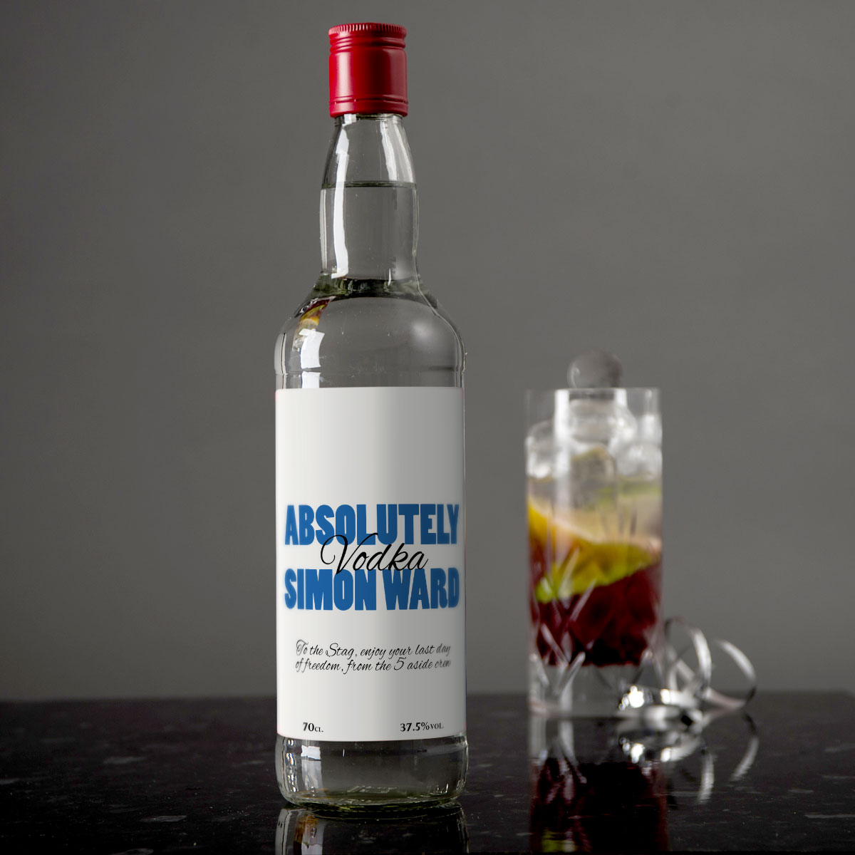 Personalised Vodka - Absolutely