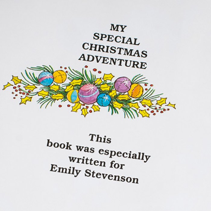 Personalised Adventure Book - Christmas Story