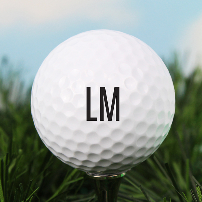 Personalised Initials Golf Ball