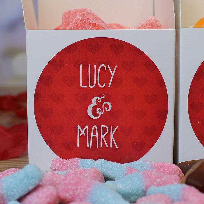 Personalised Sweet Words - I Love You