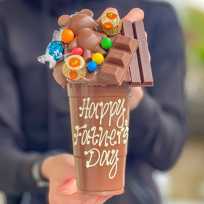 Personalised Chocolate Smash Cup - Father's Day