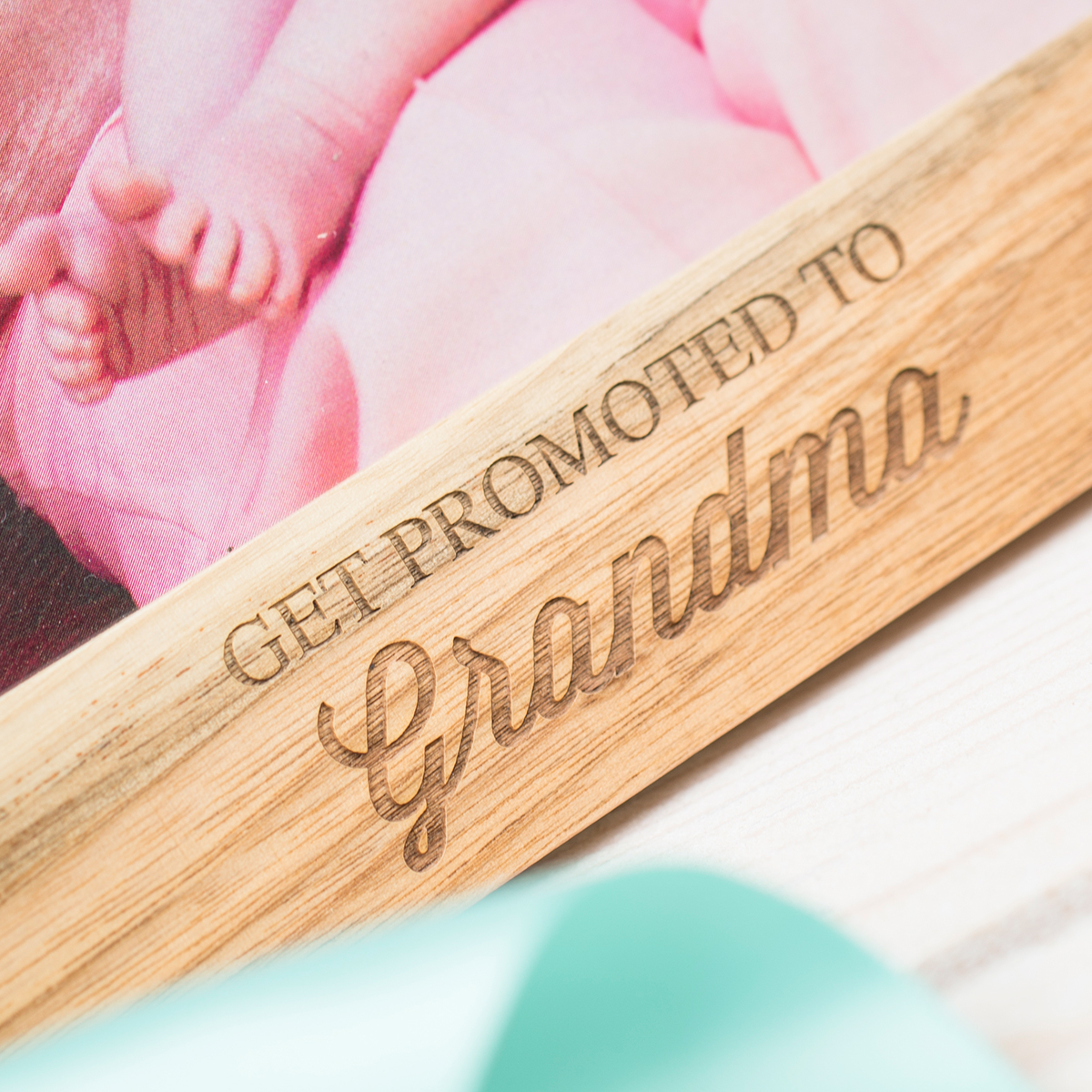 Personalised Wooden Photo Frame - Best Mums